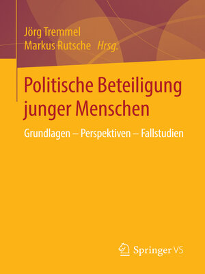 cover image of Politische Beteiligung junger Menschen